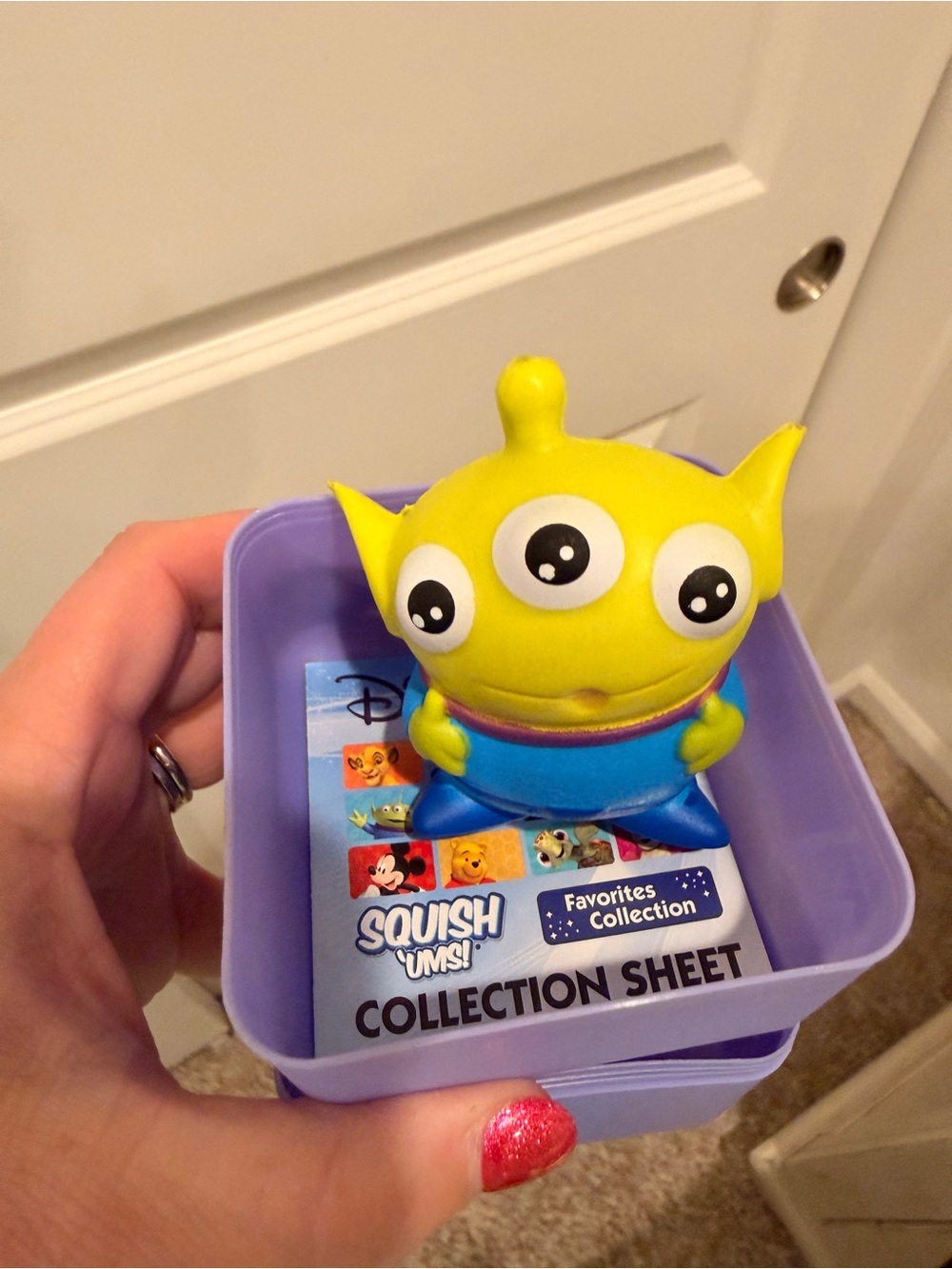 Disney Squishums Alien Toy Story